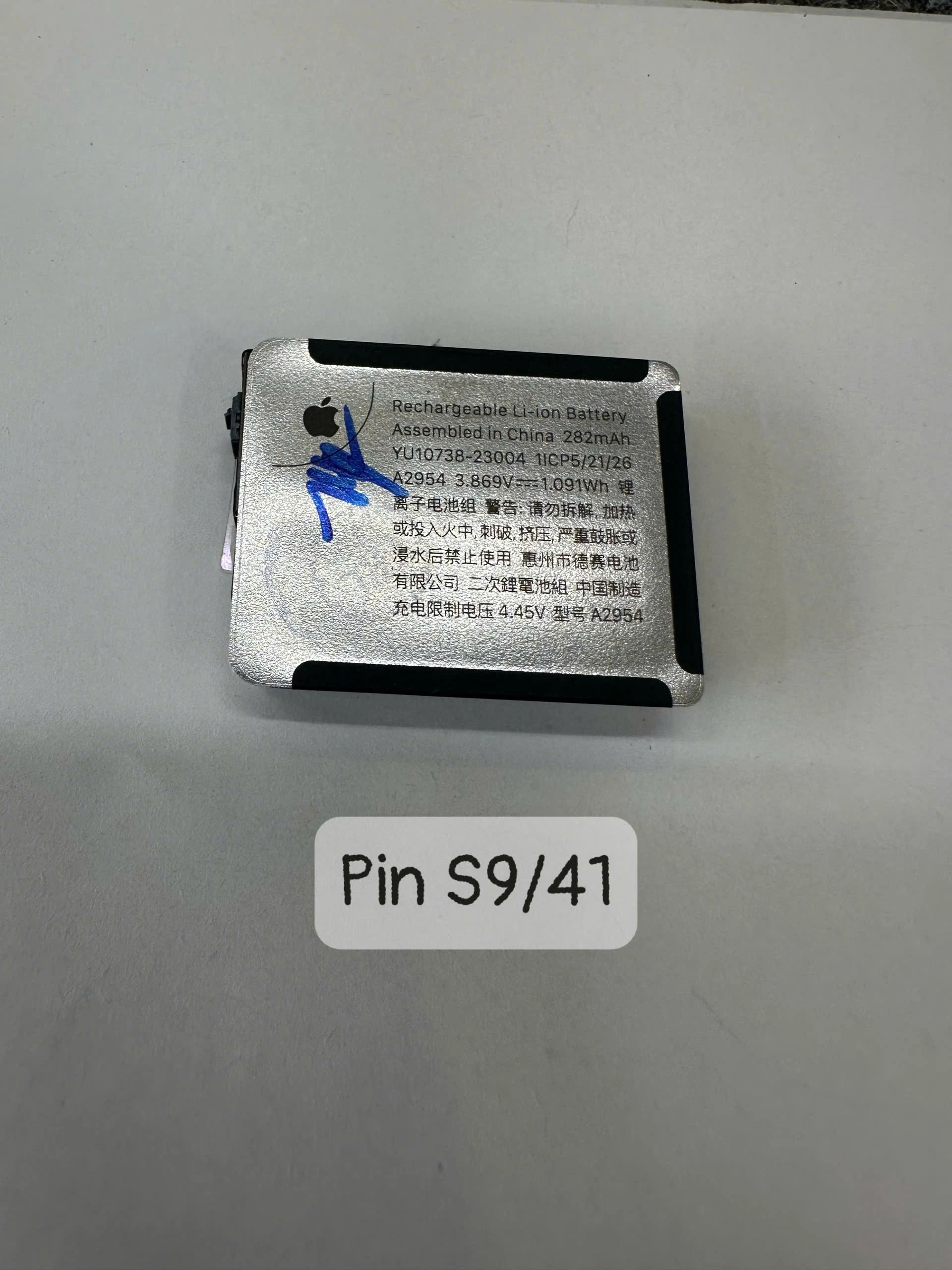Pin Apple Watch S9 Zin Bóc Máy – 41mm & 45mm | Model A2978 A2980 A2982 A2984 | Dung Lượng Chuẩn 100% – Dễ Thay Thế